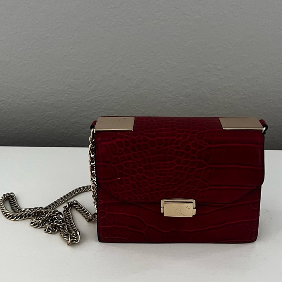 Zara red crossbody bag - Picture 1 of 8